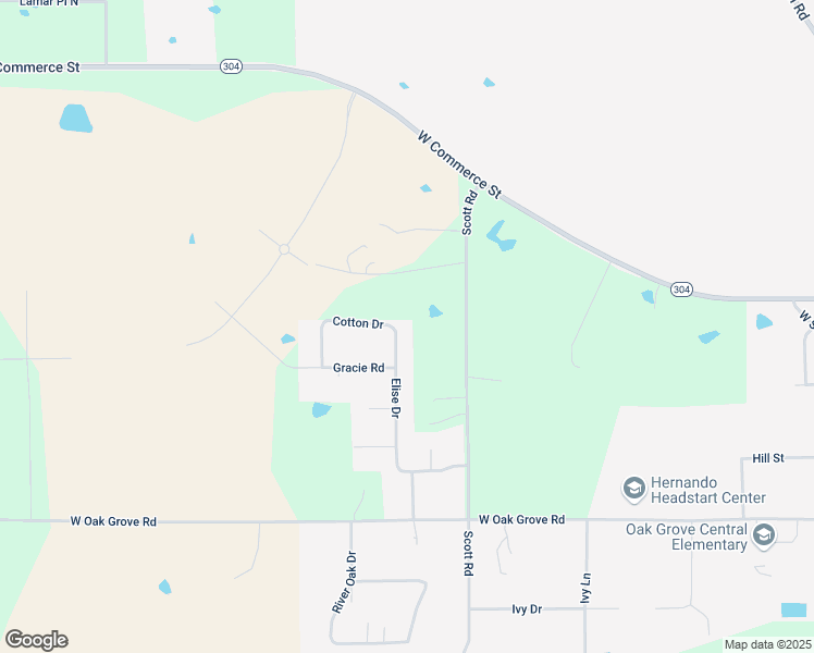 map of restaurants, bars, coffee shops, grocery stores, and more near 1786 Cotton Drive in Hernando