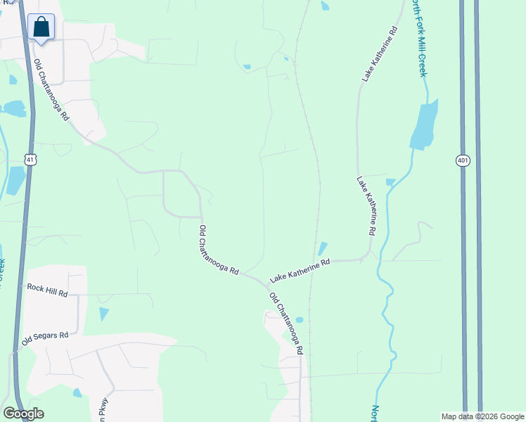 map of restaurants, bars, coffee shops, grocery stores, and more near 866 Bridges Road in Tunnel Hill