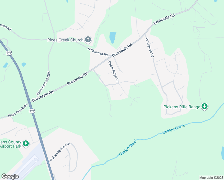 map of restaurants, bars, coffee shops, grocery stores, and more near 104 Bayberry Drive in Liberty