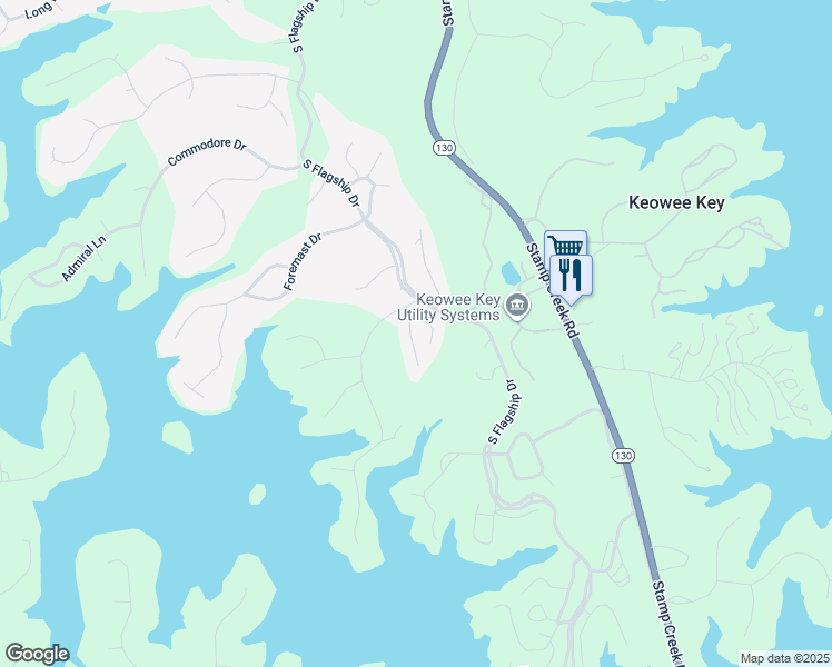 map of restaurants, bars, coffee shops, grocery stores, and more near 5 Links Landing in Salem