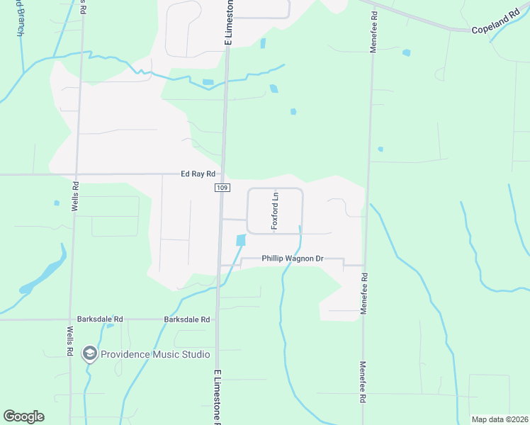 map of restaurants, bars, coffee shops, grocery stores, and more near 18344 Foxford Lane in Athens