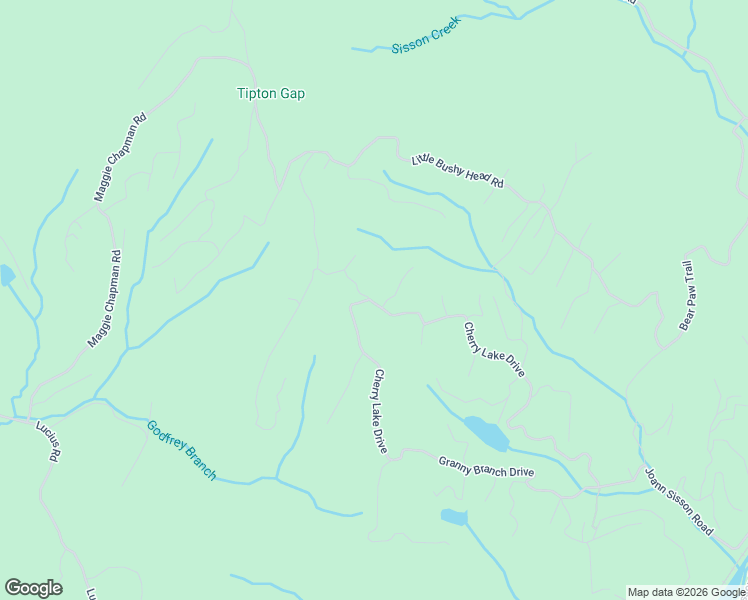 map of restaurants, bars, coffee shops, grocery stores, and more near 947 Cherry Lake Drive in Blue Ridge