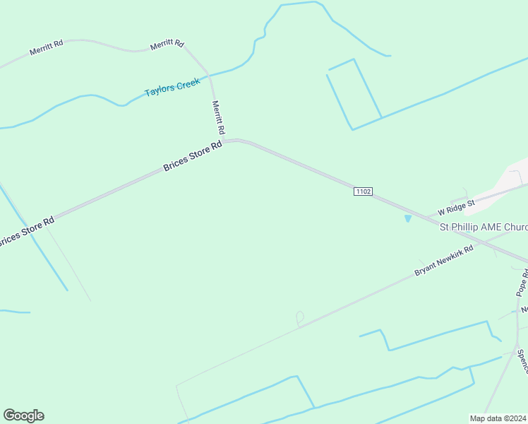 map of restaurants, bars, coffee shops, grocery stores, and more near 108 Blue Jay Lane in Rose Hill
