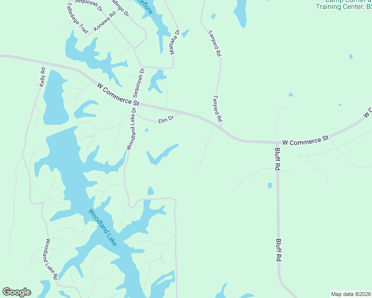 map of restaurants, bars, coffee shops, grocery stores, and more near 10977 Mississippi 304 in Hernando