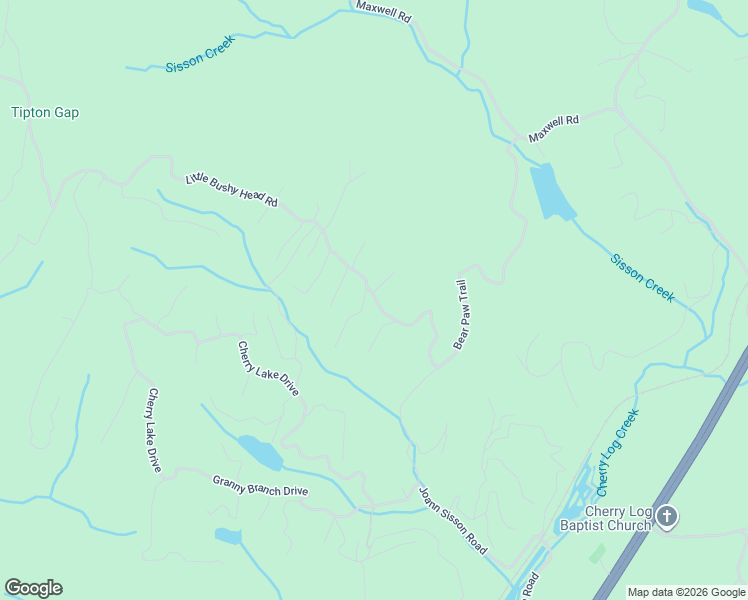 map of restaurants, bars, coffee shops, grocery stores, and more near 26 Loretta Drive in Blue Ridge