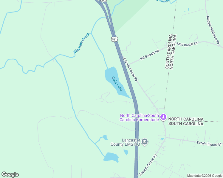 map of restaurants, bars, coffee shops, grocery stores, and more near 252 North Corner Estates Road in Lancaster