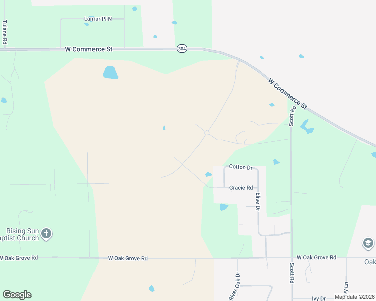 map of restaurants, bars, coffee shops, grocery stores, and more near 2499 Scott Meadows Lane in Hernando