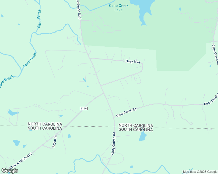 map of restaurants, bars, coffee shops, grocery stores, and more near 9711 Huey Boulevard in Waxhaw