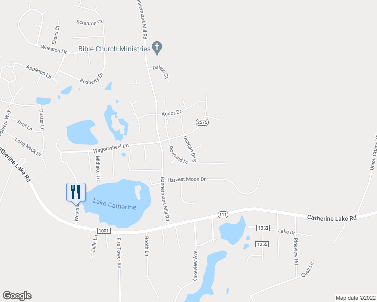 map of restaurants, bars, coffee shops, grocery stores, and more near 403 Duncan Drive South in Richlands