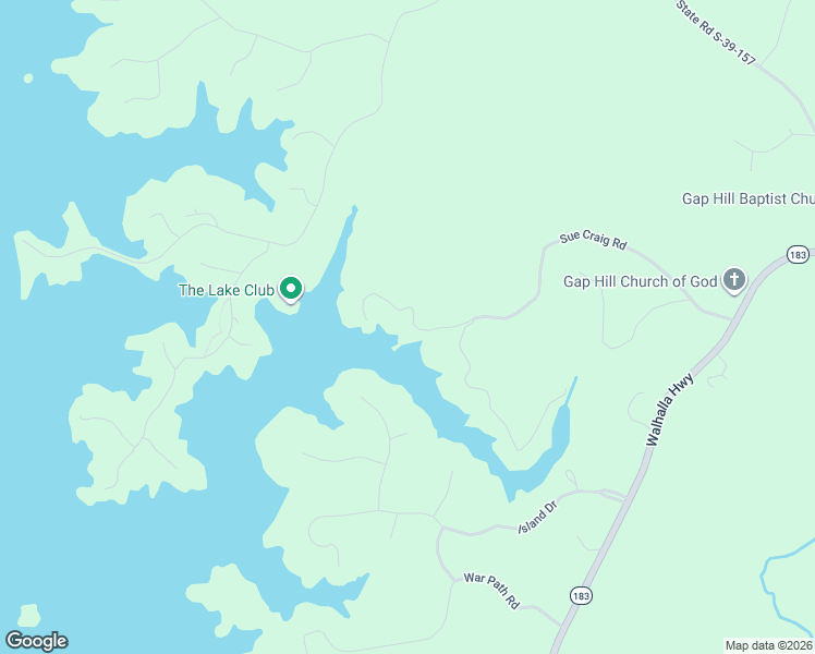 map of restaurants, bars, coffee shops, grocery stores, and more near 431 Sue Craig Road in Six Mile