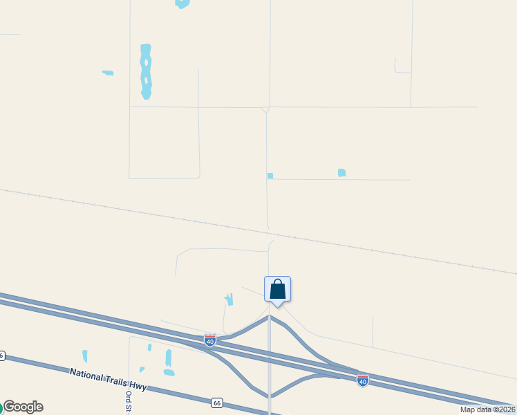 map of restaurants, bars, coffee shops, grocery stores, and more near 31312 Fort Cady Road in Newberry Springs