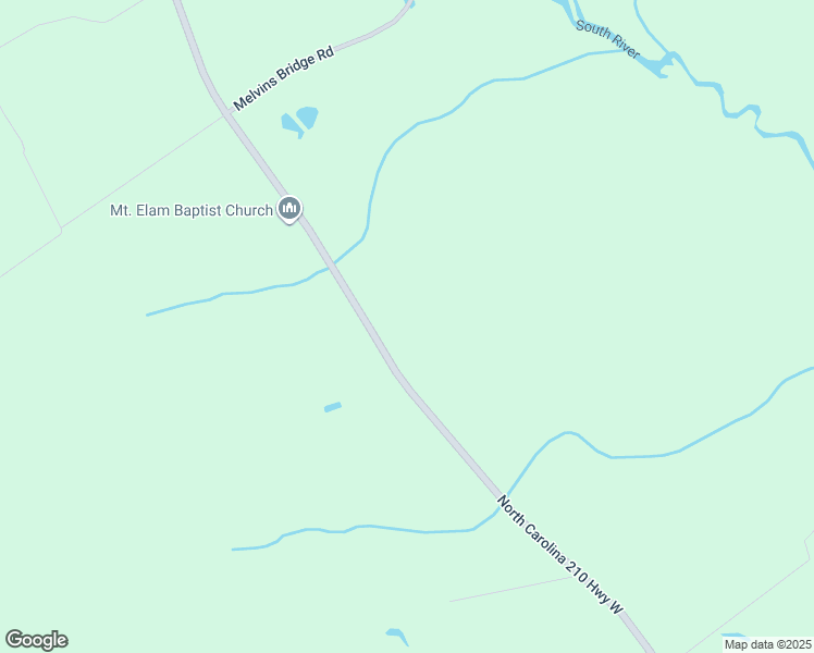 map of restaurants, bars, coffee shops, grocery stores, and more near 6492 North Carolina 210 in Elizabethtown