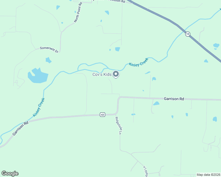 map of restaurants, bars, coffee shops, grocery stores, and more near 11120 Garrison Road in Little Rock