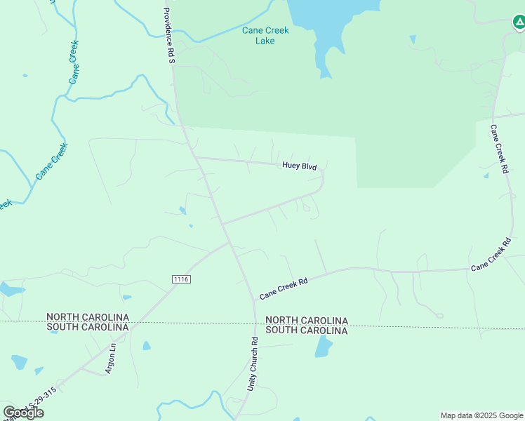 map of restaurants, bars, coffee shops, grocery stores, and more near 9711 Huey Boulevard in Waxhaw
