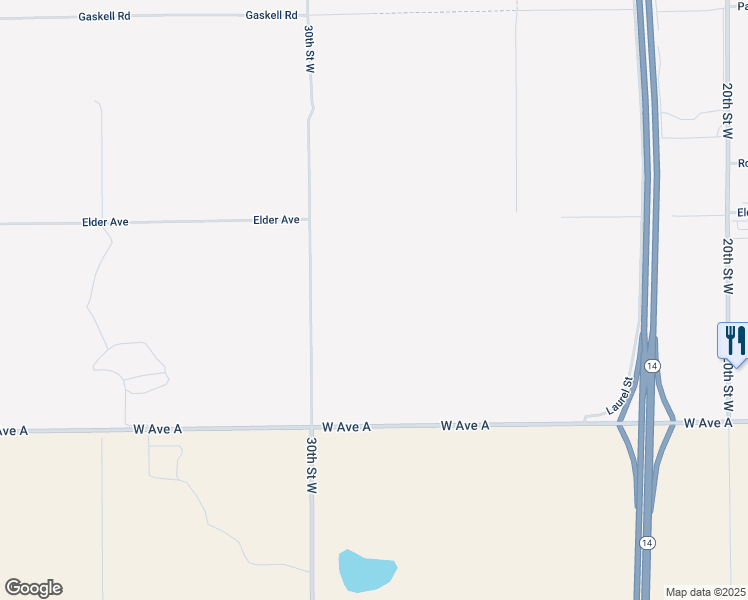 map of restaurants, bars, coffee shops, grocery stores, and more near Elder Avenue in Rosamond