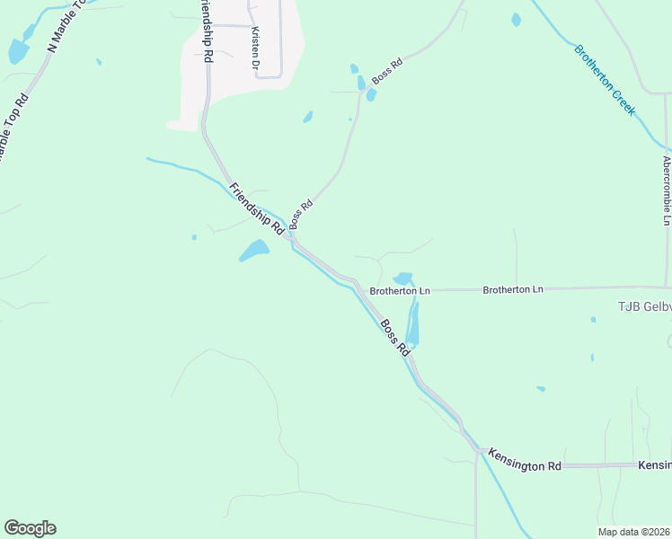 map of restaurants, bars, coffee shops, grocery stores, and more near 1326 Friendship Road in Chickamauga