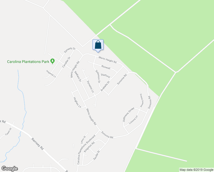map of restaurants, bars, coffee shops, grocery stores, and more near 624 Arabella Drive in Jacksonville