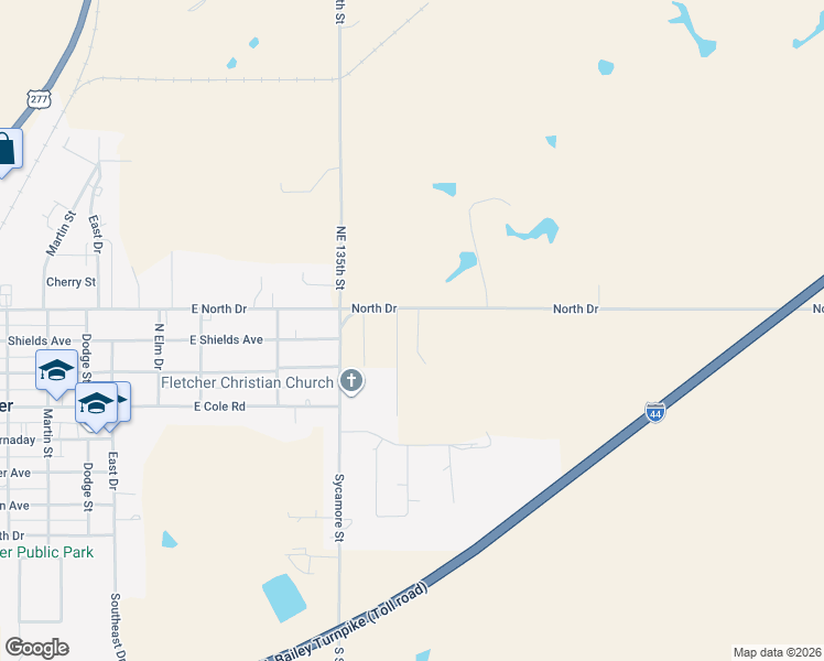 map of restaurants, bars, coffee shops, grocery stores, and more near 308 Weaver Way in Fletcher