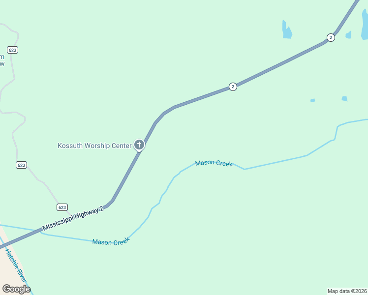 map of restaurants, bars, coffee shops, grocery stores, and more near 1003 Mississippi 2 in Corinth