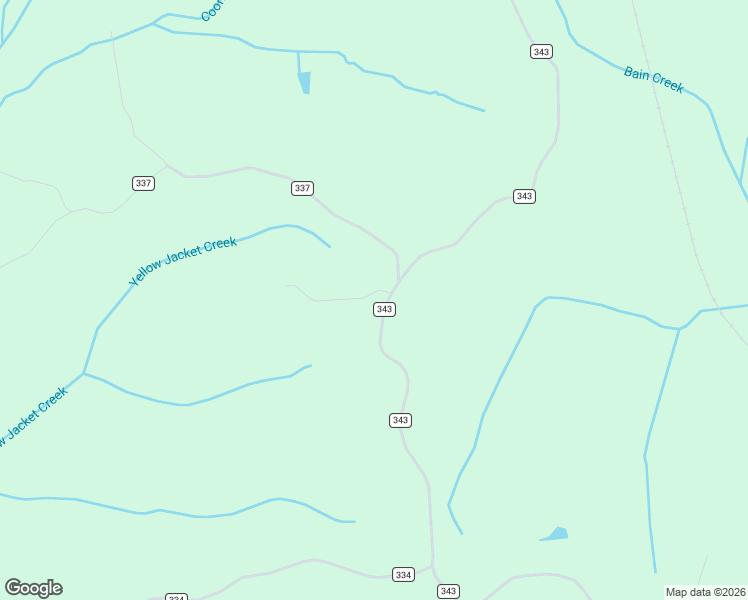 map of restaurants, bars, coffee shops, grocery stores, and more near 541 County Road 343 in Glen