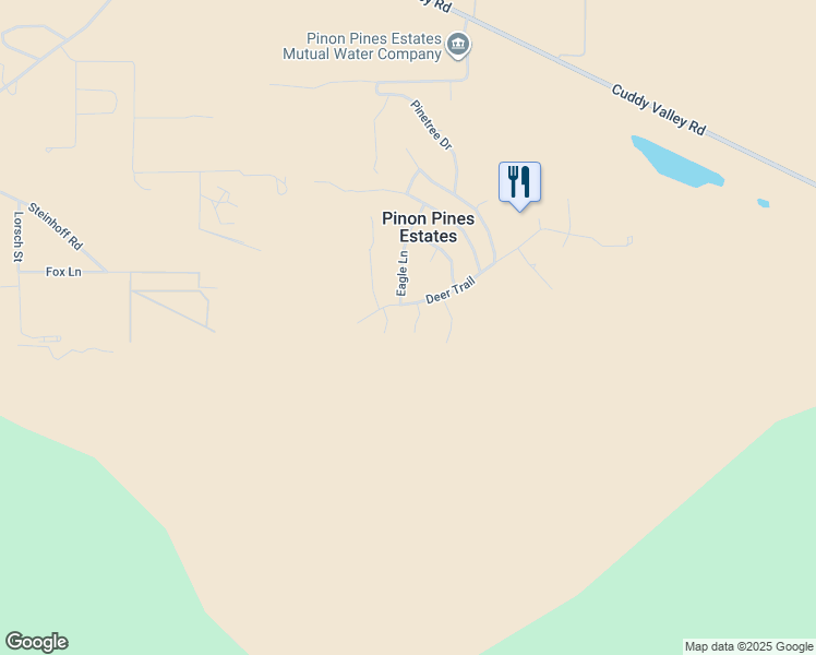 map of restaurants, bars, coffee shops, grocery stores, and more near 809 Sutter Court in Frazier Park