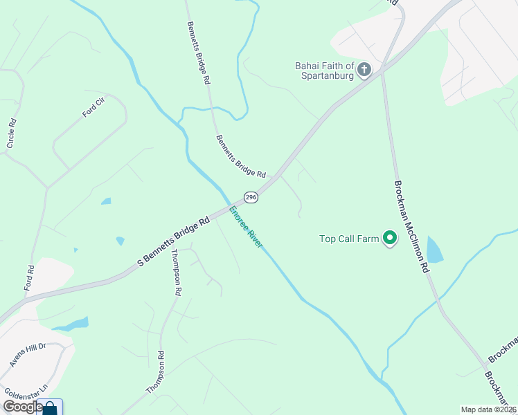 map of restaurants, bars, coffee shops, grocery stores, and more near 10911-10961 Reidville Rd in Greer