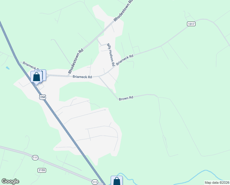 map of restaurants, bars, coffee shops, grocery stores, and more near 137 Brown Road in Jacksonville