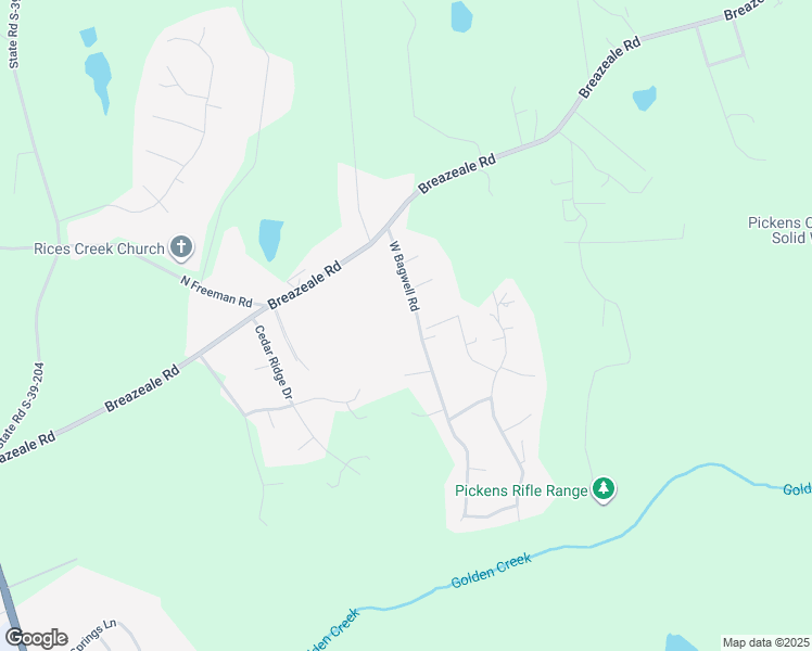 map of restaurants, bars, coffee shops, grocery stores, and more near 178 West Bagwell Road in Liberty