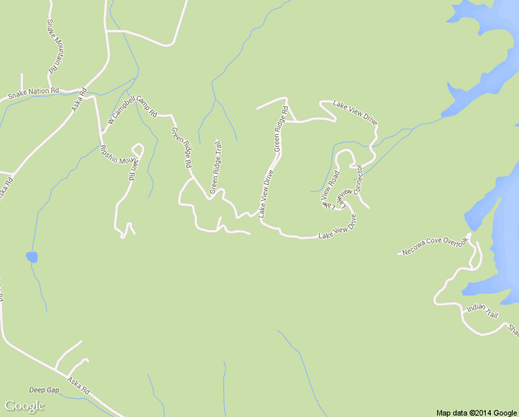 map of restaurants, bars, coffee shops, grocery stores, and more near 915 Green Ridge Road in Blue Ridge