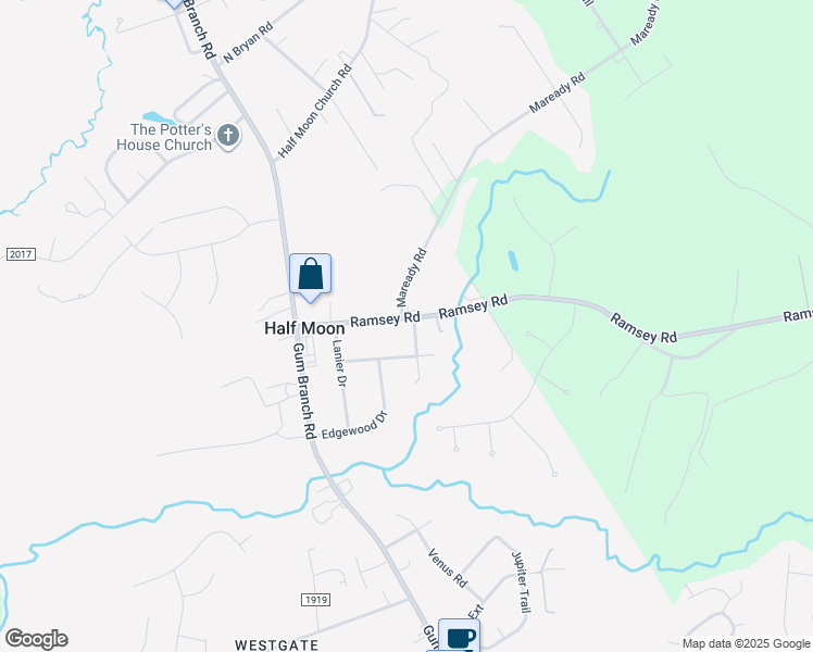 map of restaurants, bars, coffee shops, grocery stores, and more near 100 Woodlawn Drive in Jacksonville