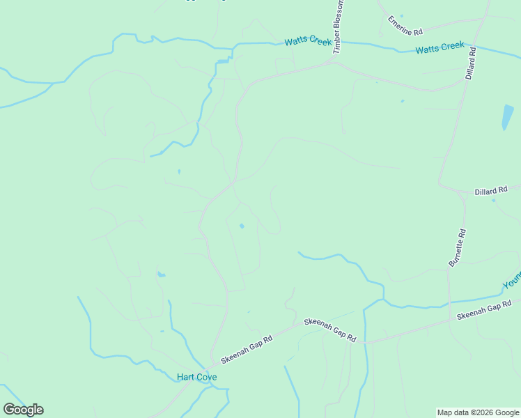 map of restaurants, bars, coffee shops, grocery stores, and more near 8417 Deer Haven Drive in Blairsville