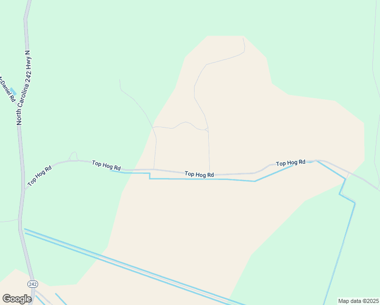 map of restaurants, bars, coffee shops, grocery stores, and more near Top Hog Road in Bladen County