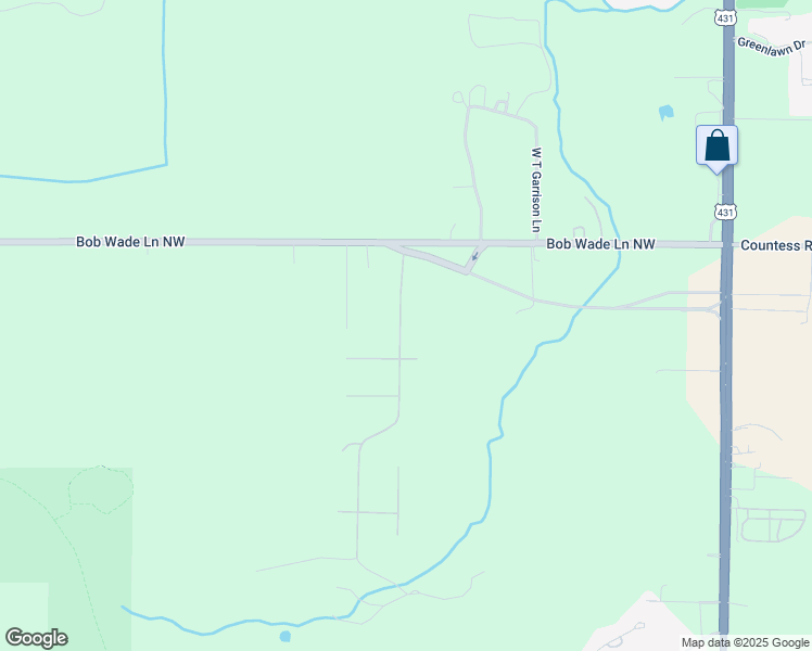 map of restaurants, bars, coffee shops, grocery stores, and more near 116 Derwent Lane Northwest in Huntsville