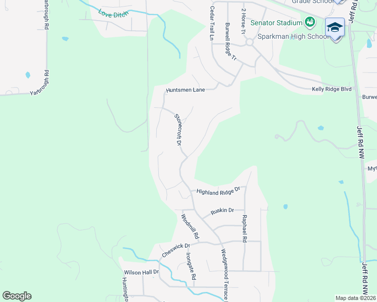 map of restaurants, bars, coffee shops, grocery stores, and more near 242 Wedgewood Terrace Road in Madison