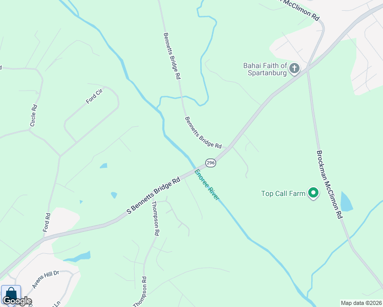 map of restaurants, bars, coffee shops, grocery stores, and more near 10938 Reidville Road in Greer