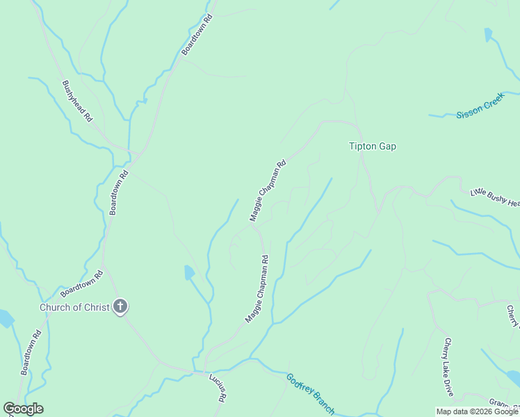 map of restaurants, bars, coffee shops, grocery stores, and more near 843 Maggie Chapman Road in Blue Ridge