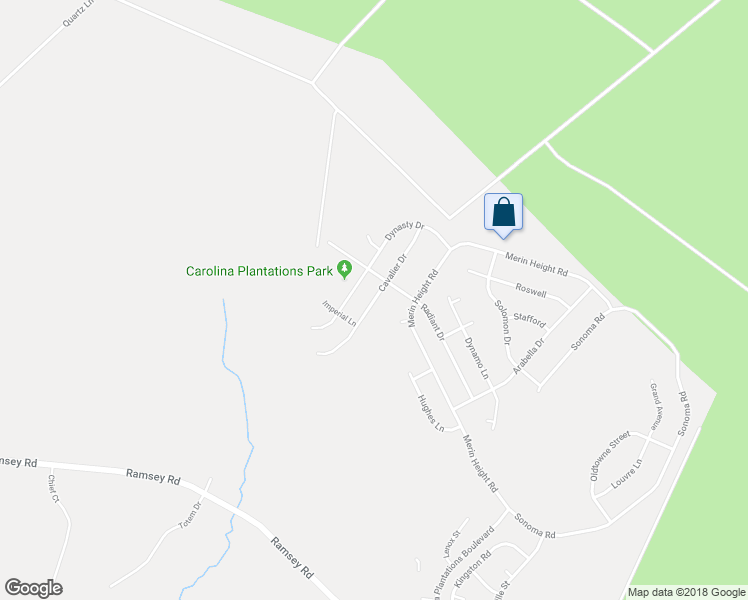 map of restaurants, bars, coffee shops, grocery stores, and more near Cavalier Drive in Jacksonville