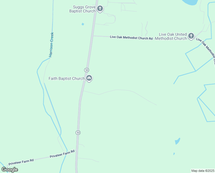 map of restaurants, bars, coffee shops, grocery stores, and more near 419 Yankee Way in White Oak