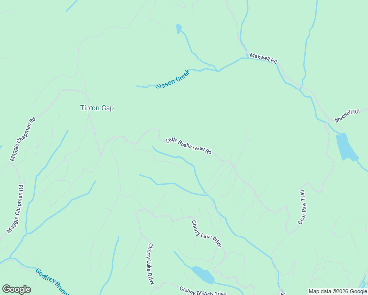 map of restaurants, bars, coffee shops, grocery stores, and more near 754 Little Bushy Head Road in Blue Ridge