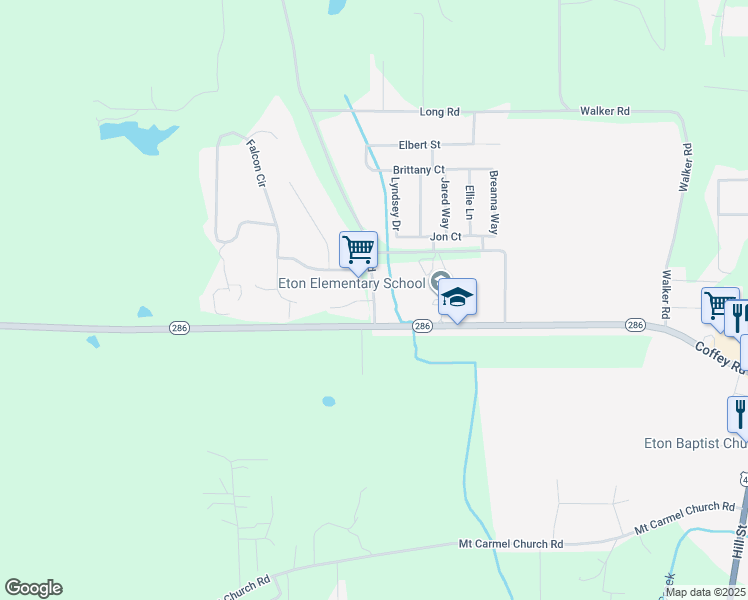 map of restaurants, bars, coffee shops, grocery stores, and more near 1 Robbie Lane in Chatsworth