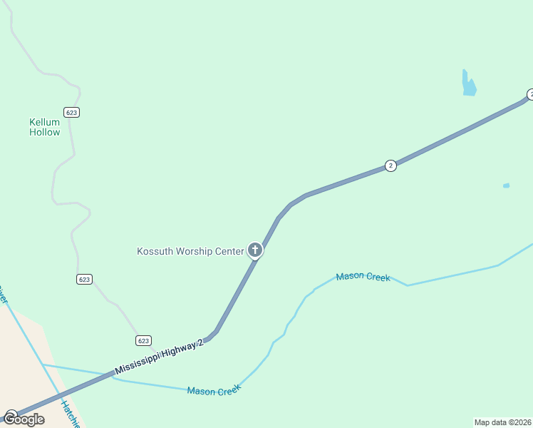 map of restaurants, bars, coffee shops, grocery stores, and more near 1003 Mississippi 2 in Corinth