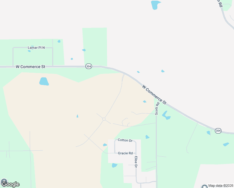 map of restaurants, bars, coffee shops, grocery stores, and more near 1985 Mississippi 304 in Hernando