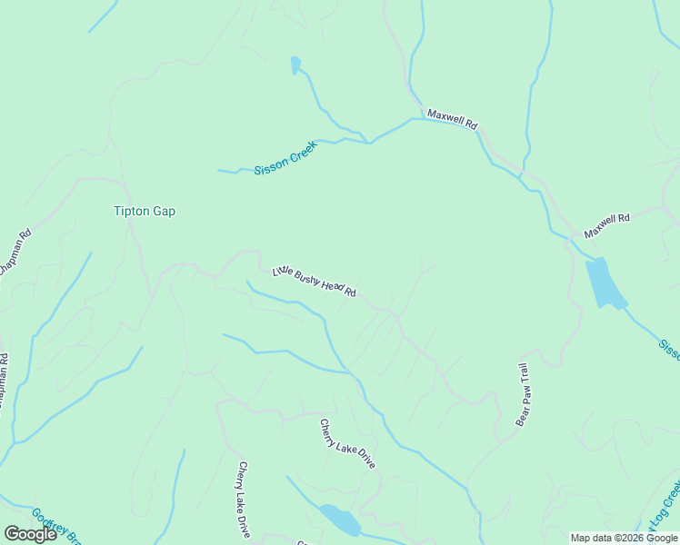 map of restaurants, bars, coffee shops, grocery stores, and more near Little Bushy Head Road in Blue Ridge
