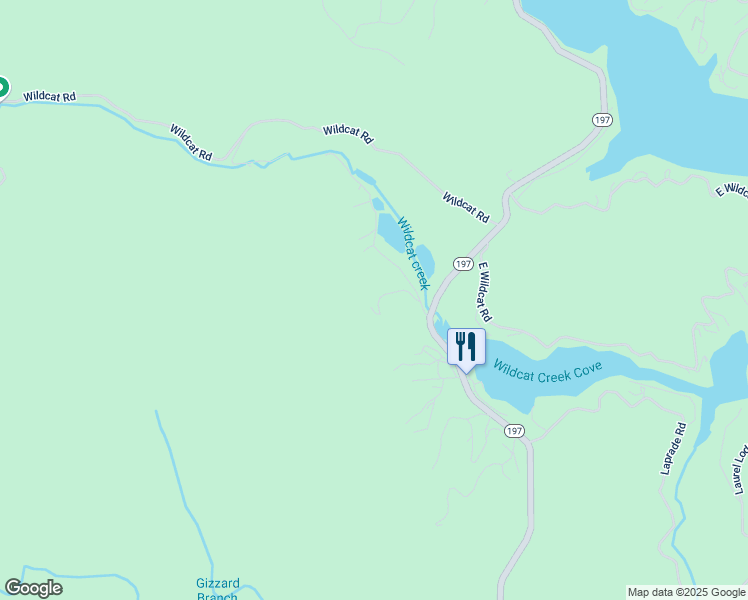 map of restaurants, bars, coffee shops, grocery stores, and more near Cove View Ln in Rabun County