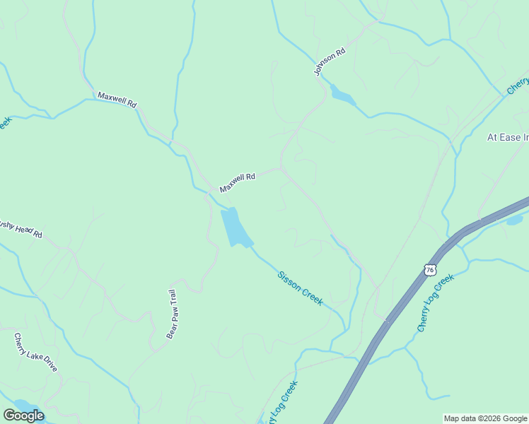 map of restaurants, bars, coffee shops, grocery stores, and more near 220 Maxwell Mountain Road in Blue Ridge