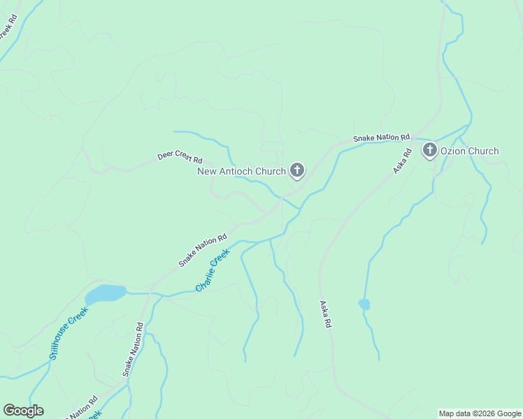 map of restaurants, bars, coffee shops, grocery stores, and more near 611 Snake Nation Road in Blue Ridge