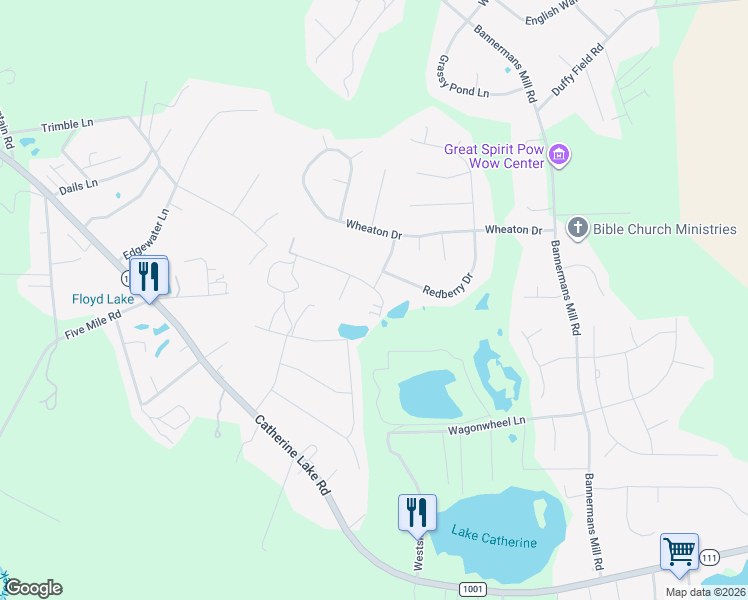 map of restaurants, bars, coffee shops, grocery stores, and more near 119 Appleton Lane in Richlands