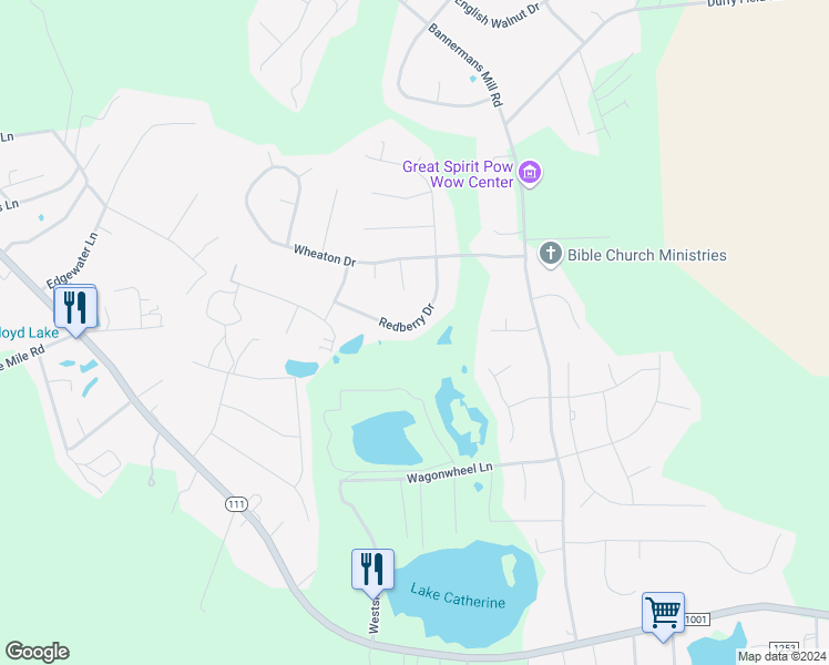map of restaurants, bars, coffee shops, grocery stores, and more near 216 Redberry Drive in Richlands