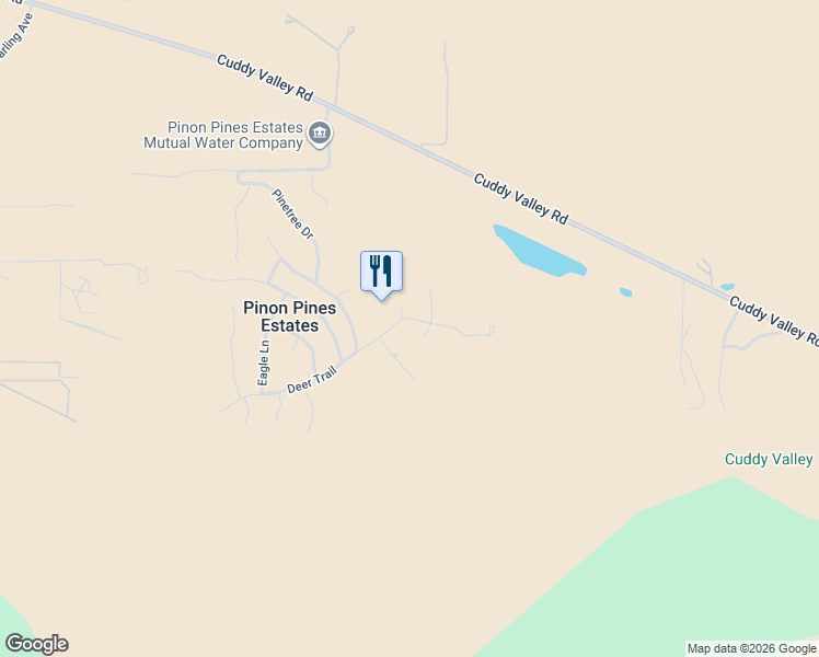 map of restaurants, bars, coffee shops, grocery stores, and more near 8900 Deer Trail in Frazier Park