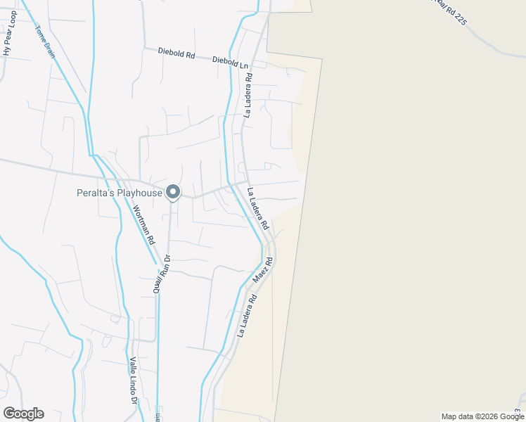 map of restaurants, bars, coffee shops, grocery stores, and more near 222 La Ladera Rd in Peralta